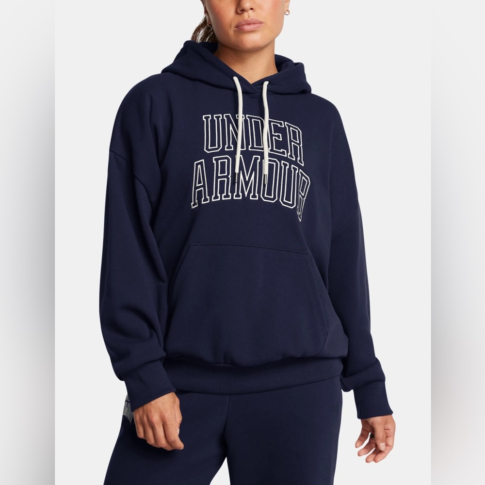 Under Armour Icon Heavyweight Terry OS Hoodie - M - NWT